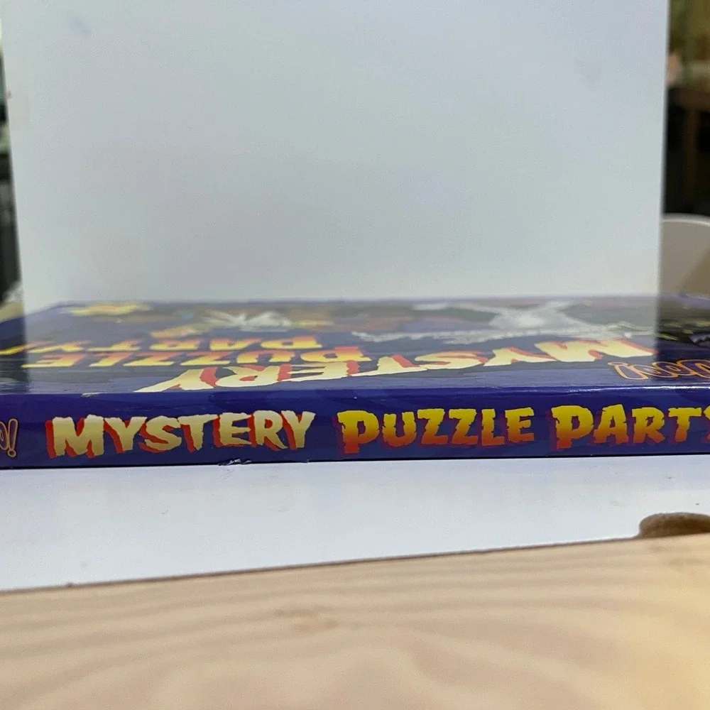 Scooby Doo Mystery Puzzle‎ Party 6 Big Puzzles Pages Hanna Barbara Shaggy  Velma